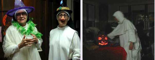 Dominican Nuns in Halloween attire 2